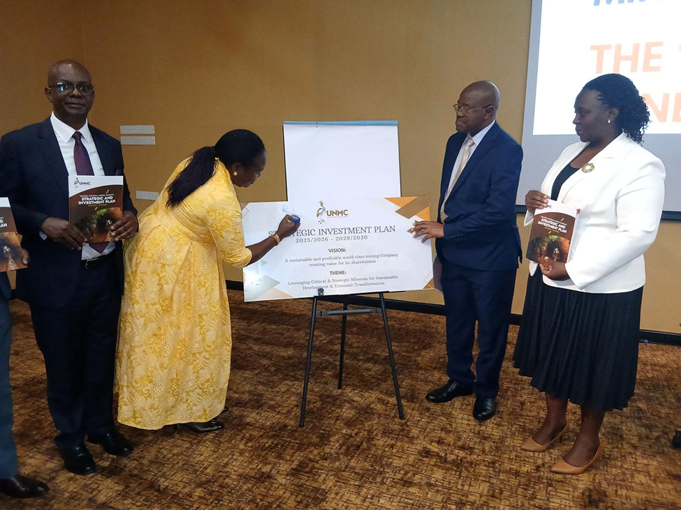 Launch of the Strategic Investment Plan of the Uganda National Mining Company.
