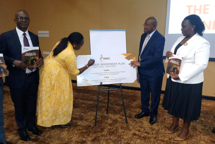 Launch of the Strategic Investment Plan of the Uganda National Mining Company.